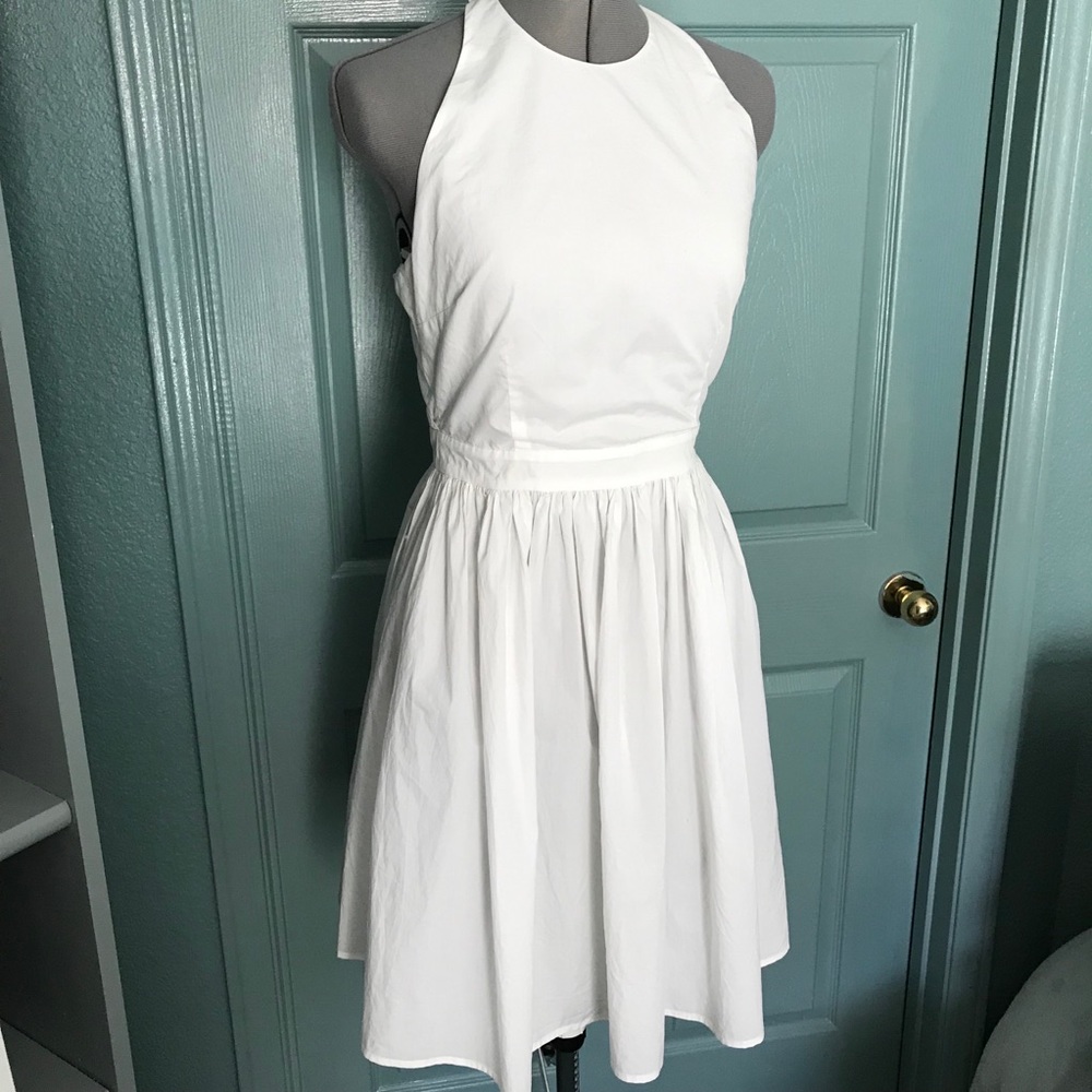 Joie Halter Dress Ressie Porcelain Sun Dress Party - Picture 1 of 8